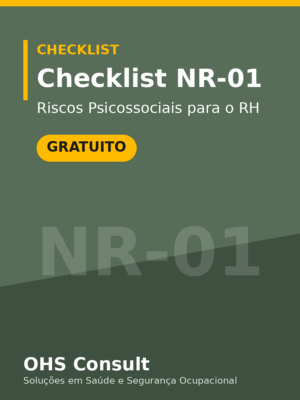 Capa do Checklist NR-01 – Riscos Psicossociais para o RH