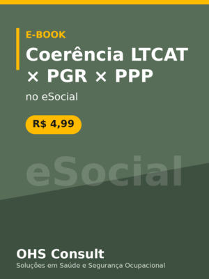 Capa do E-book Coerência LTCAT × PGR × PPP no eSocial