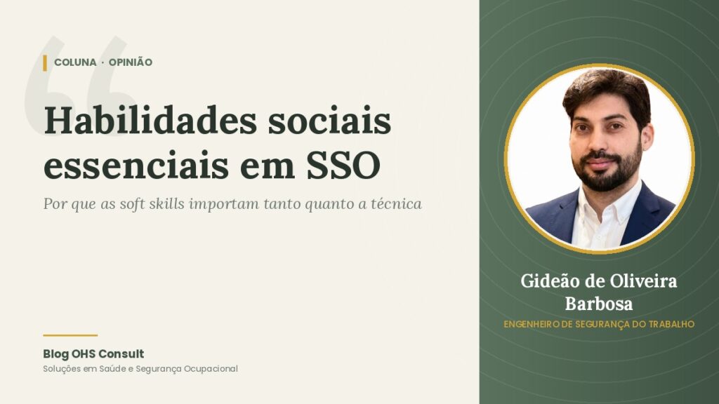 Capa da coluna: Habilidades sociais essenciais em SSO