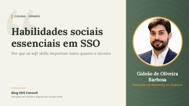 Capa da coluna: Habilidades sociais essenciais em SSO