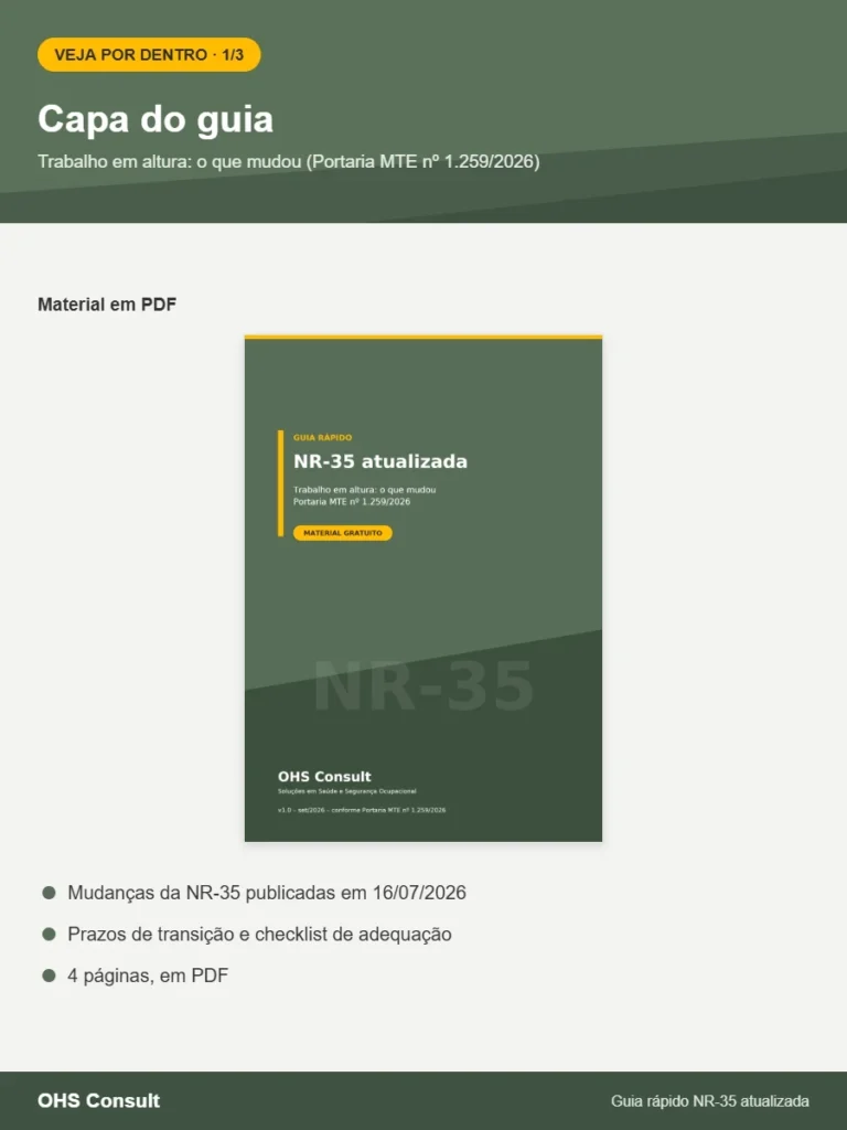 Prévia: Capa do guia – Guia rápido NR-35 atualizada