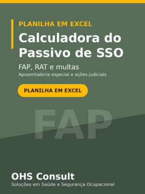 Capa – Calculadora do Passivo de SSO – FAP, RAT, Aposentadoria Especial e Multas