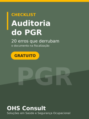 Capa – Checklist de Auditoria do PGR – 20 erros que derrubam o documento